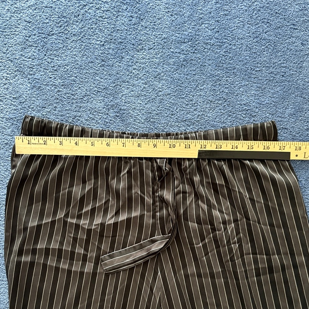 Victoria's Secret Black and Gray Striped Pajama Set - Picture 6 of 8
